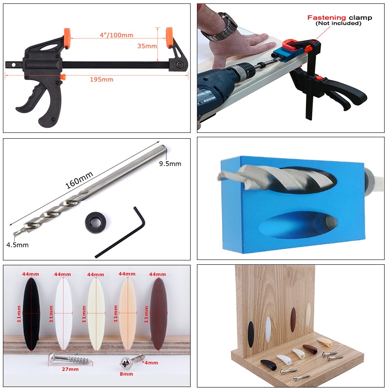 Pocket Hole Jig Guide Set Pocket Hole Jig Guide Set