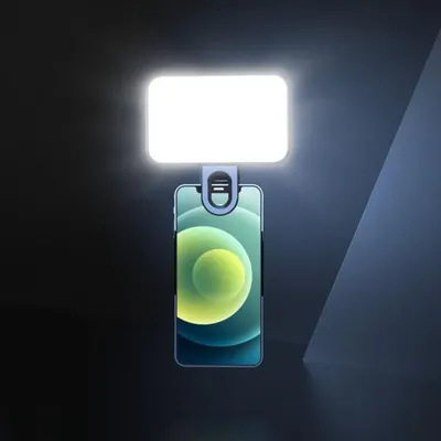 Pocket LED Selfie Light For IPhone IPad Mobile Phone Laptop Clip Flash Fill Video Photo Ringlight Photography Lamp