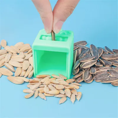 Pocket-Size Sunflower Seed Peeler Tool
