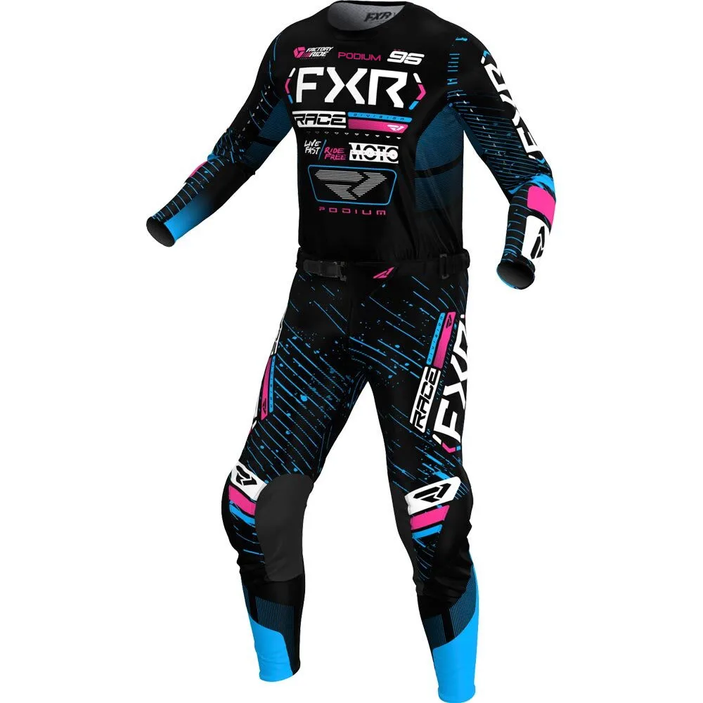 Podium FXR MX Gear Set Off Road Motorcycle Jersey Set Motocross Combo Dirt Bike Suit Moto Kit Podium FXR MX Gear Set Off Road Motorcycle Jersey Set Motocross Combo Dirt Bike Suit Moto Kit