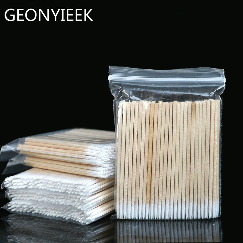 Pointed Wooden Cotton Swabs (1000pcs) Pointed Wooden Cotton Swabs (1000pcs)