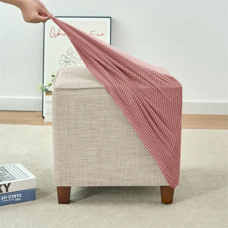 Polar Fleece Square Stool Cover Polar Fleece Square Stool Cover