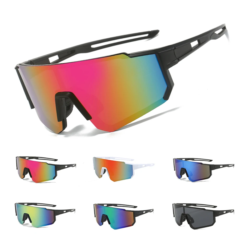 Polarized Cycling Sunglasses UV Protection Windproof Glasses For Men Women Polarized Lens Road Riding Bike Sport
