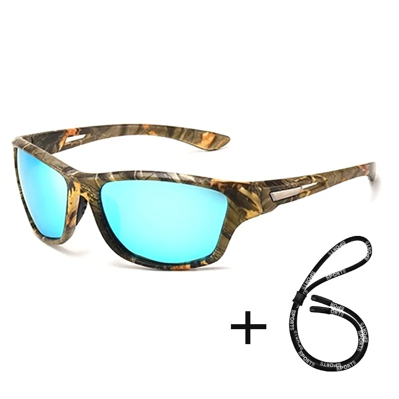Polarized Fishing Sunglasses With Glasses Chain Unisex Driving Hiking Sun Glasses Fishing Anti-glare UV400 Eyewear Polarized Fishing Sunglasses With Glasses Chain Unisex Driving Hiking Sun Glasses Fishing Anti-glare UV400 Eyewear