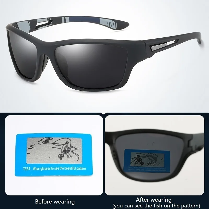 Polarized Fishing Sunglasses With Glasses Chain Unisex Driving Hiking Sun Glasses Fishing Anti-glare UV400 Eyewear Polarized Fishing Sunglasses With Glasses Chain Unisex Driving Hiking Sun Glasses Fishing Anti-glare UV400 Eyewear