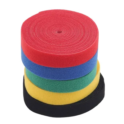 Polyester Colored Velcro Tape Roll Polyester Colored Velcro Tape Roll
