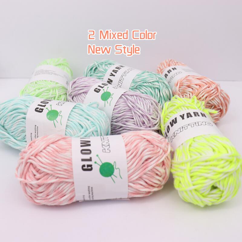 Polyester Glow in the Dark Yarn Polyester Glow in the Dark Yarn