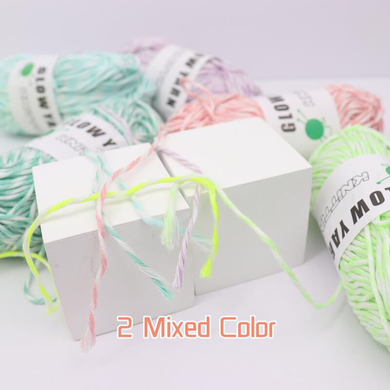 Polyester Glow in the Dark Yarn Polyester Glow in the Dark Yarn