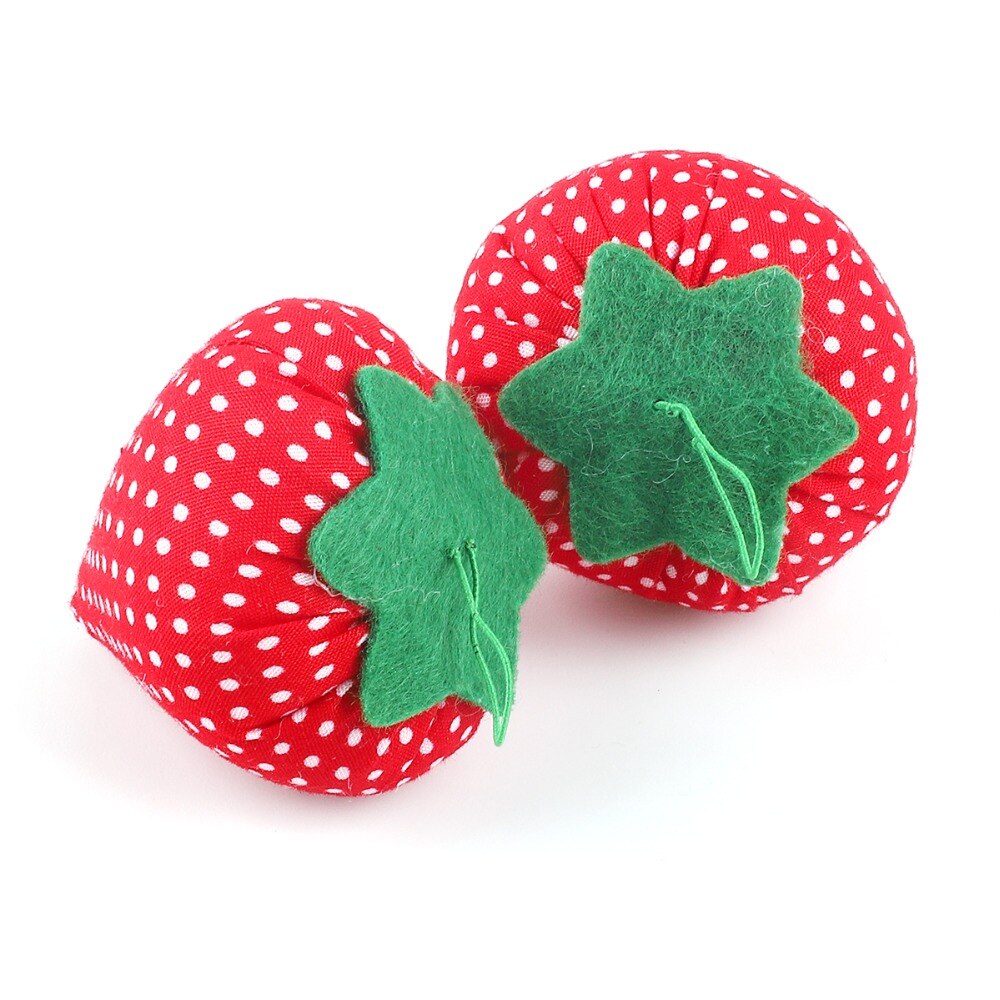 Polyester Strawberry Pin Cushion Polyester Strawberry Pin Cushion