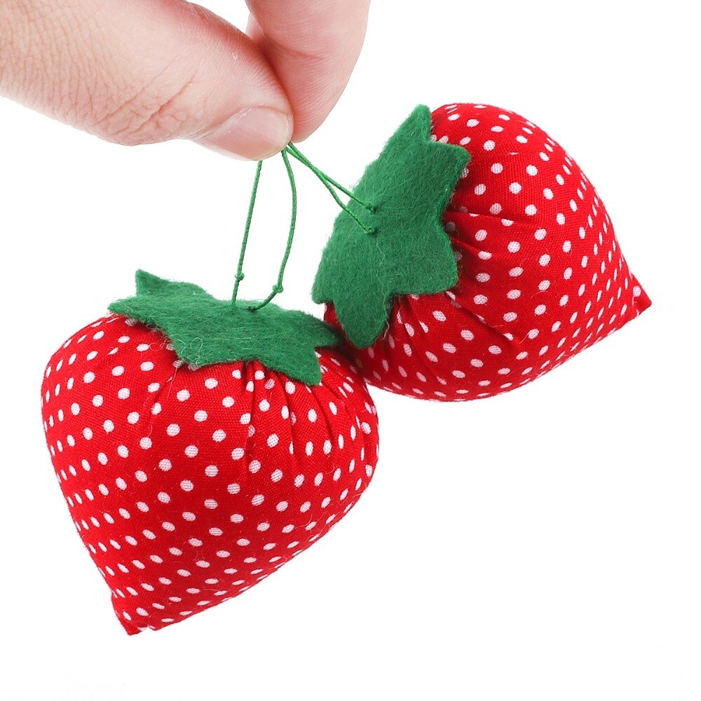 Polyester Strawberry Pin Cushion Polyester Strawberry Pin Cushion