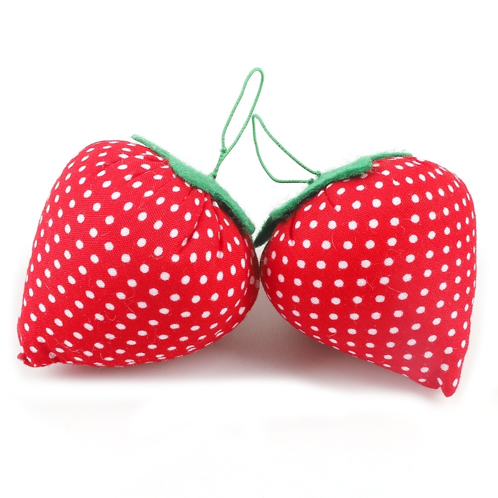 Polyester Strawberry Pin Cushion Polyester Strawberry Pin Cushion