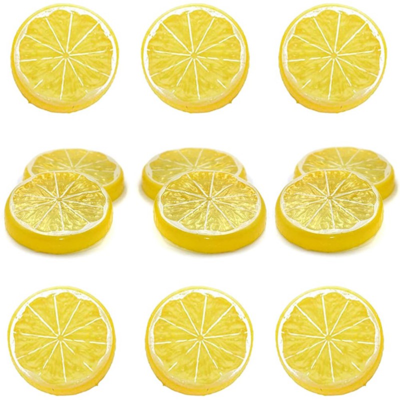 Polyfoam Fake Lemon Slices (12pcs) Polyfoam Fake Lemon Slices (12pcs)