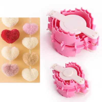 Pom Pom Maker DIY Craft Tool (2 pcs)