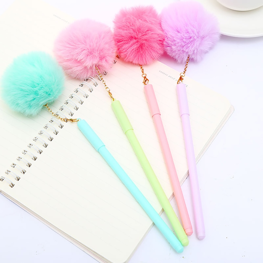 Pom Pom Pen Cute School Supply Pom Pom Pen Cute School Supply