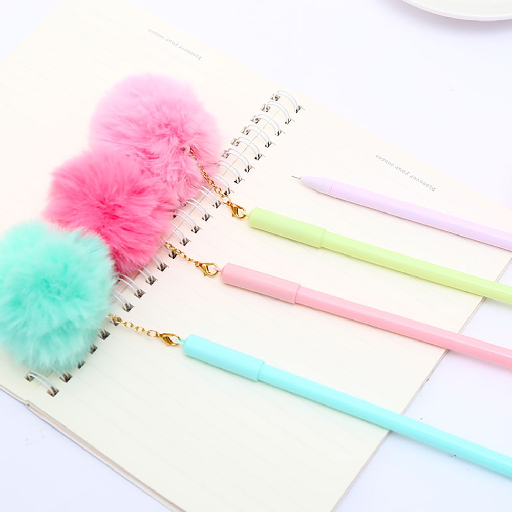 Pom Pom Pen Cute School Supply Pom Pom Pen Cute School Supply
