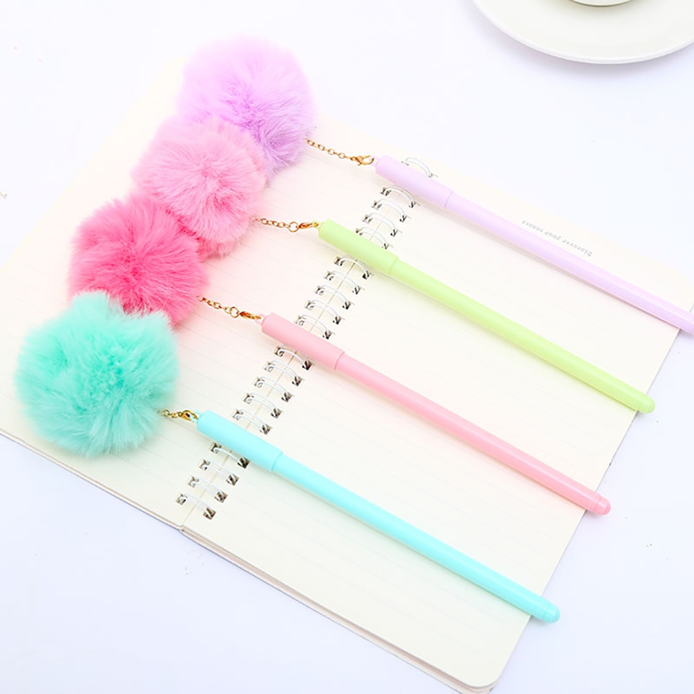 Pom Pom Pen Cute School Supply Pom Pom Pen Cute School Supply
