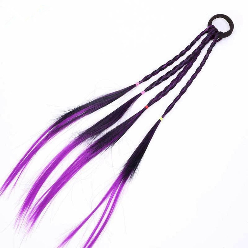 Ponytail Colorful Wig Accessories
