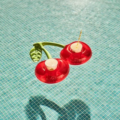 Pool Drink Holder Cherry Design Pool Drink Holder Cherry Design