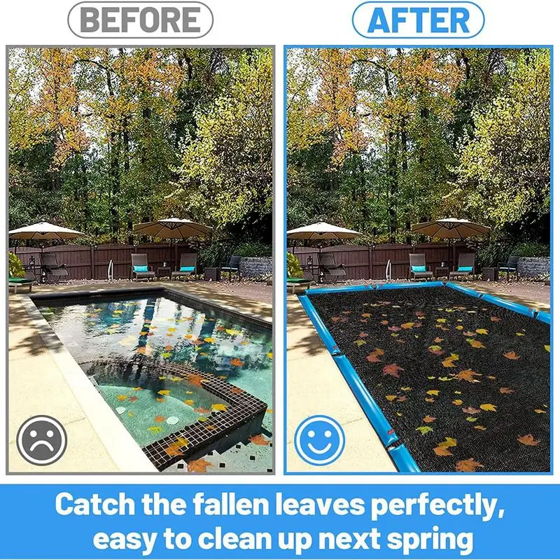 Pool Leaf Net Cover Leaf Netting For Inground And Above Ground Rectangle Pools Fine Mesh Cover Catching Leaves Sunshade Pool Leaf Net Cover Leaf Netting For Inground And Above Ground Rectangle Pools Fine Mesh Cover Catching Leaves Sunshade