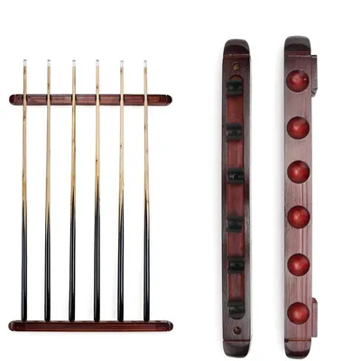 Pool Stick Holder 6-Slot Wall Rack Pool Stick Holder 6-Slot Wall Rack