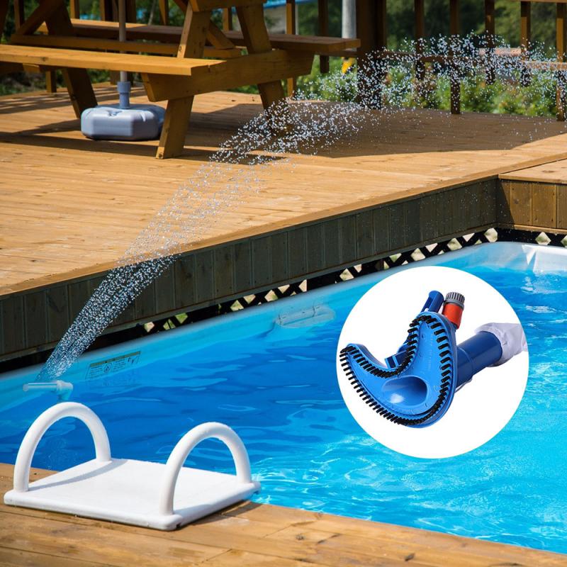 Pool Vacuum Head with Brush Bristles Pool Vacuum Head with Brush Bristles