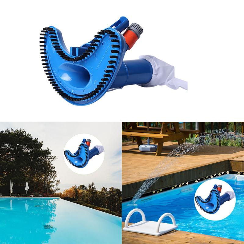 Pool Vacuum Head with Brush Bristles Pool Vacuum Head with Brush Bristles