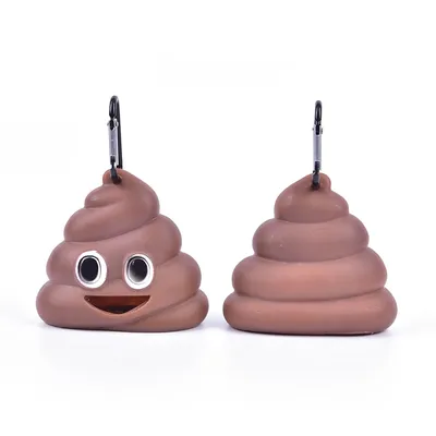 Poop Emoji Dog Poop Bag Carrier Poop Emoji Dog Poop Bag Carrier