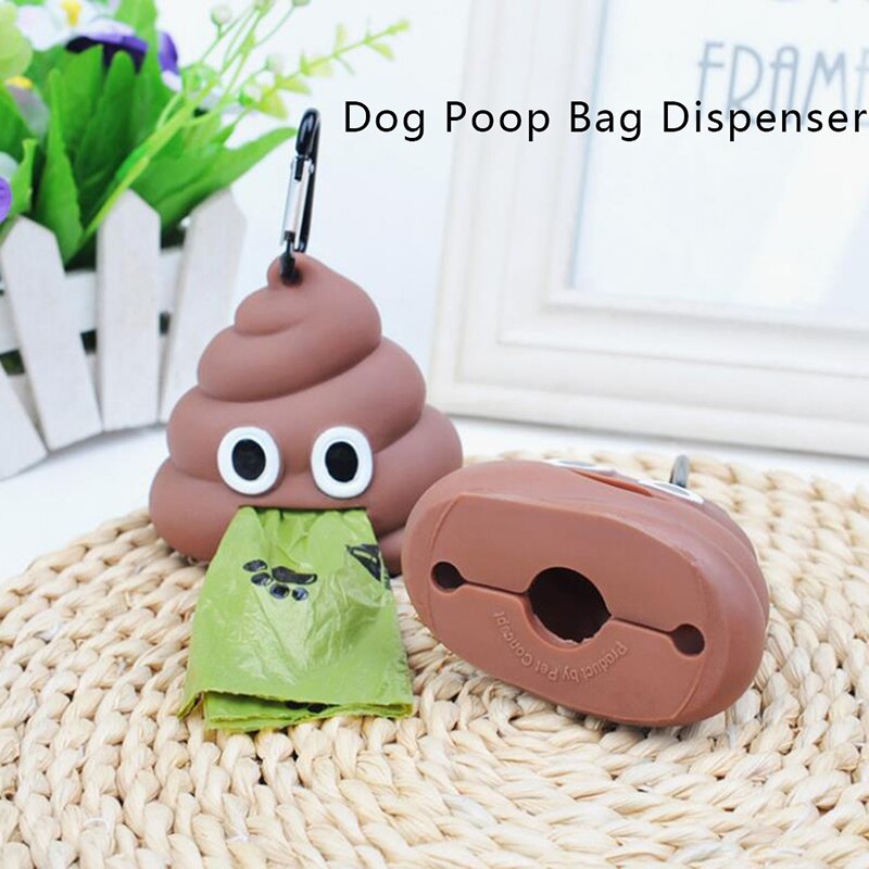 Poop Emoji Dog Poop Bag Carrier Poop Emoji Dog Poop Bag Carrier