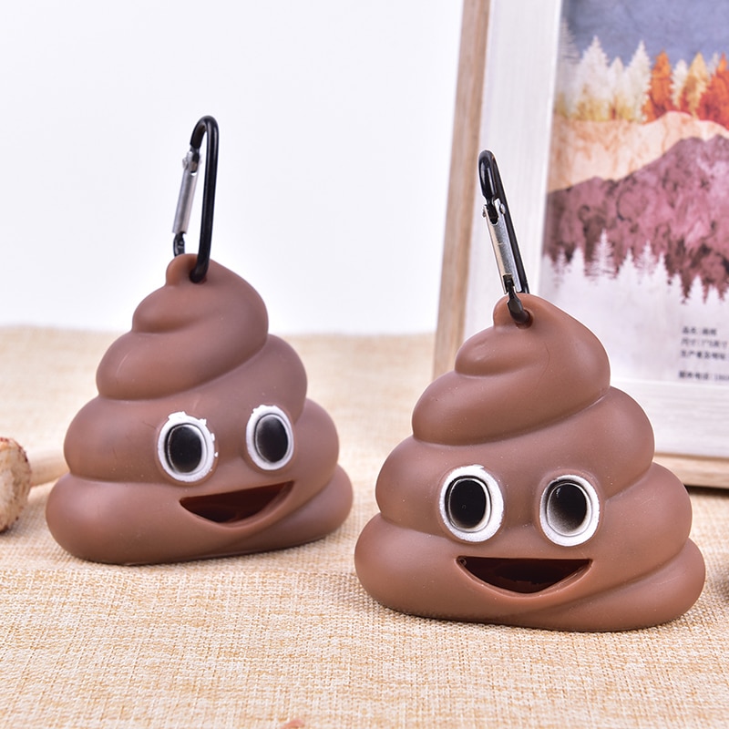Poop Emoji Dog Poop Bag Carrier Poop Emoji Dog Poop Bag Carrier