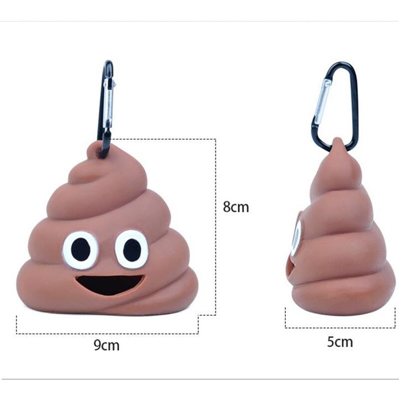 Poop Emoji Dog Poop Bag Carrier Poop Emoji Dog Poop Bag Carrier