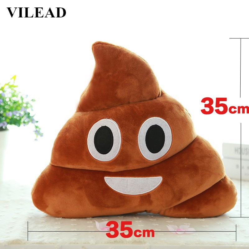 Poop Emoji Pillow Cute Soft Cushion Poop Emoji Pillow Cute Soft Cushion