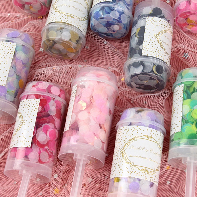 Pop Confetti Push Party Popper (5 pcs)