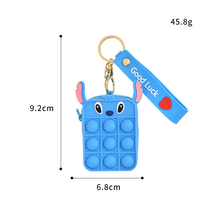 Pop It Coin Purse with Strap