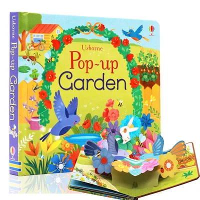 Pop Up Book Kids Garden Book Pop Up Book Kids Garden Book