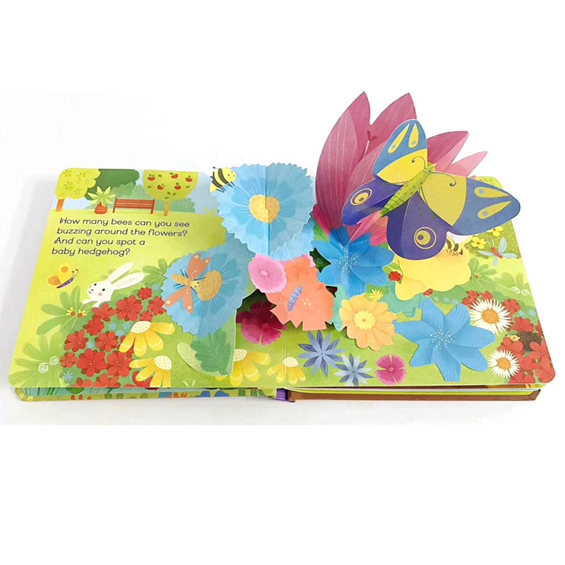 Pop Up Book Kids Garden Book Pop Up Book Kids Garden Book