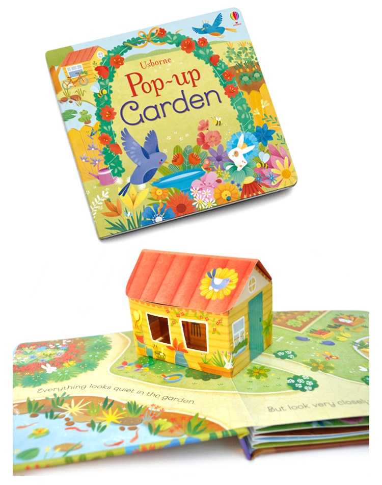 Pop Up Book Kids Garden Book Pop Up Book Kids Garden Book