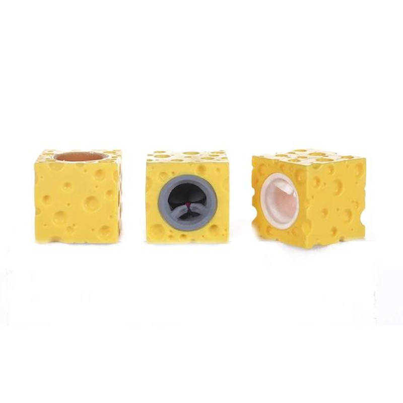 Pop Up Funny Mouse And Cheese Block Squeeze Anti-stress Toy Hide And Seek Figures Stress Relief Fidget Toys For Kids Pop Up Funny Mouse And Cheese Block Squeeze Anti-stress Toy Hide And Seek Figures Stress Relief Fidget Toys For Kids