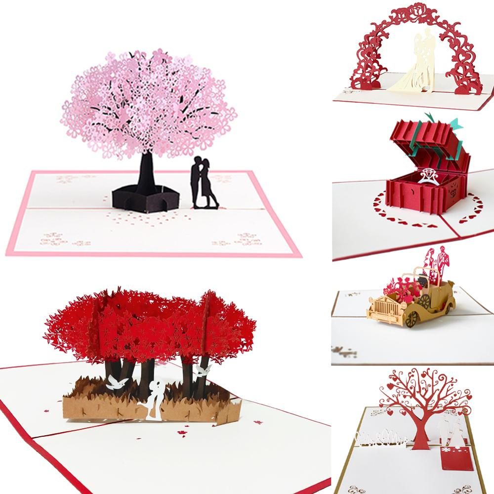 Pop-up Valentine's Card 3D Designs