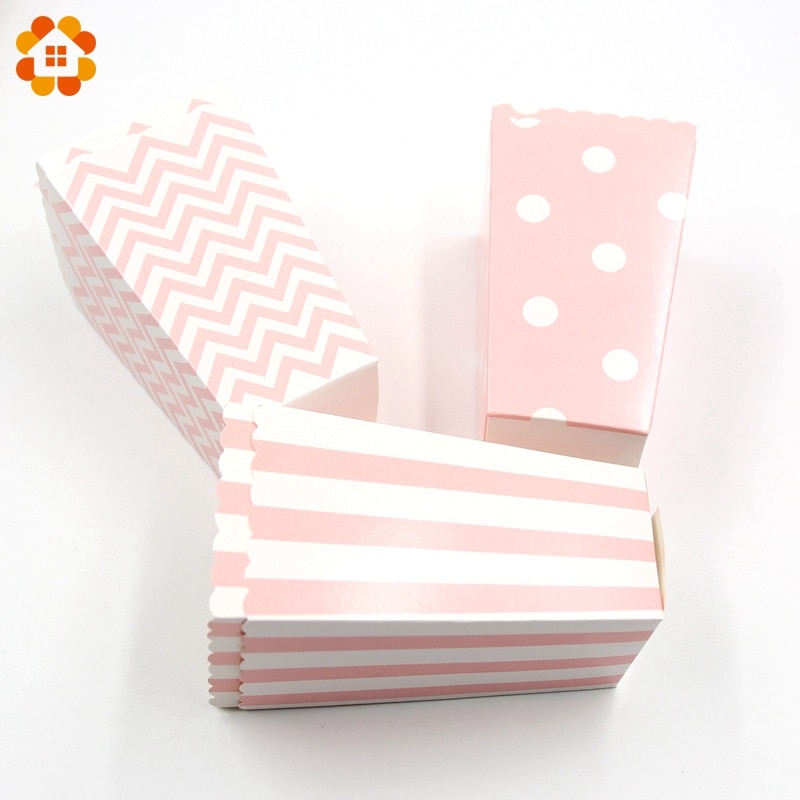 Popcorn Bucket Pink Party Supply (12 pieces) Popcorn Bucket Pink Party Supply (12 pieces)