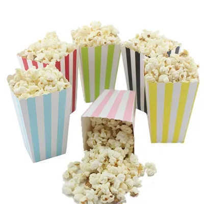 Popcorn Containers Popcorn Boxes (12pcs)