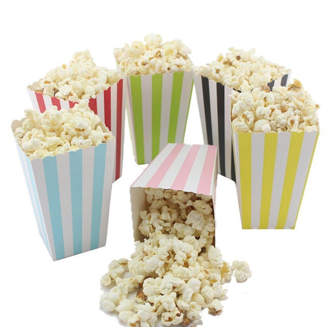 Popcorn Containers Popcorn Boxes (12pcs)