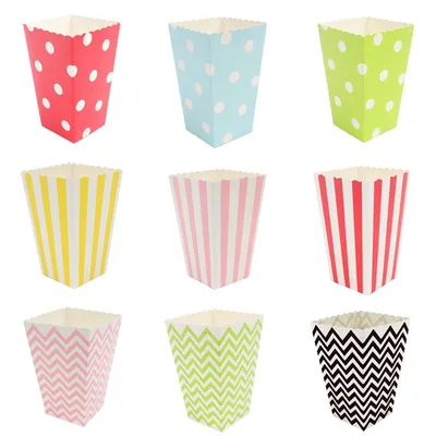 Popcorn Holders Party Box (6 Pcs) Popcorn Holders Party Box (6 Pcs)
