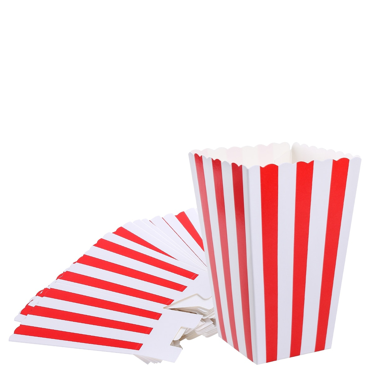 Popcorn Paper Bags Popcorn Boxes (24Pcs)