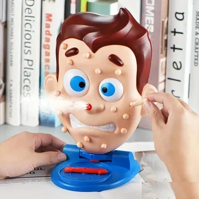 Popping Pimple Water Spray Toy Interesting Parent-Child Board Game Face Squeeze Acne Anti-stress Novelty Toys Children Popping Pimple Water Spray Toy Interesting Parent-Child Board Game Face Squeeze Acne Anti-stress Novelty Toys Children