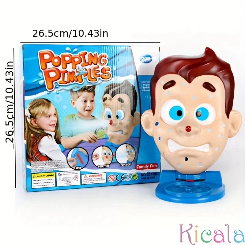 Popping Pimple Water Spray Toy Interesting Parent-Child Board Game Face Squeeze Acne Anti-stress Novelty Toys Children Popping Pimple Water Spray Toy Interesting Parent-Child Board Game Face Squeeze Acne Anti-stress Novelty Toys Children