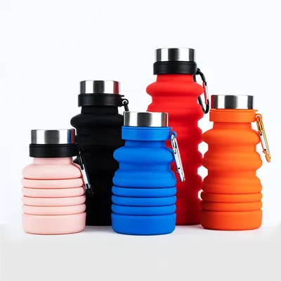 Portabel Silicone Foldable Water Bottle