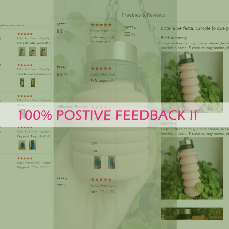 Portabel Silicone Foldable Water Bottle Portabel Silicone Foldable Water Bottle
