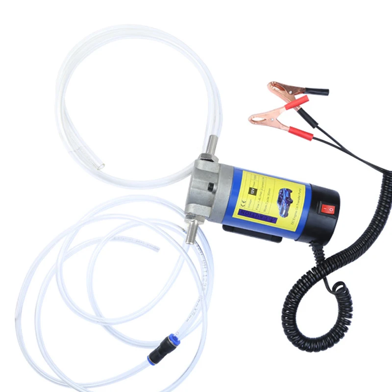 Portable 12V/24V Oil Transfer Pump 1-4L/min Extractor Fluid Suction Electric Change Fuel Pump Siphon Tool for Car Motor Portable 12V/24V Oil Transfer Pump 1-4L/min Extractor Fluid Suction Electric Change Fuel Pump Siphon Tool for Car Motor