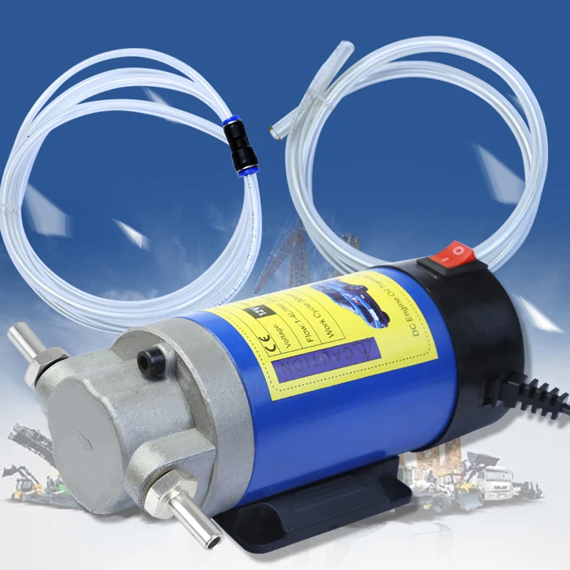 Portable 12V/24V Oil Transfer Pump 1-4L/min Extractor Fluid Suction Electric Change Fuel Pump Siphon Tool for Car Motor Portable 12V/24V Oil Transfer Pump 1-4L/min Extractor Fluid Suction Electric Change Fuel Pump Siphon Tool for Car Motor