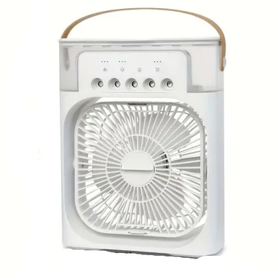 Portable Air Conditioner Household Small Air Cooler Hydrocooling Fan Portable Air Adjustment For Office 3 Speed Fan Portable Air Conditioner Household Small Air Cooler Hydrocooling Fan Portable Air Adjustment For Office 3 Speed Fan